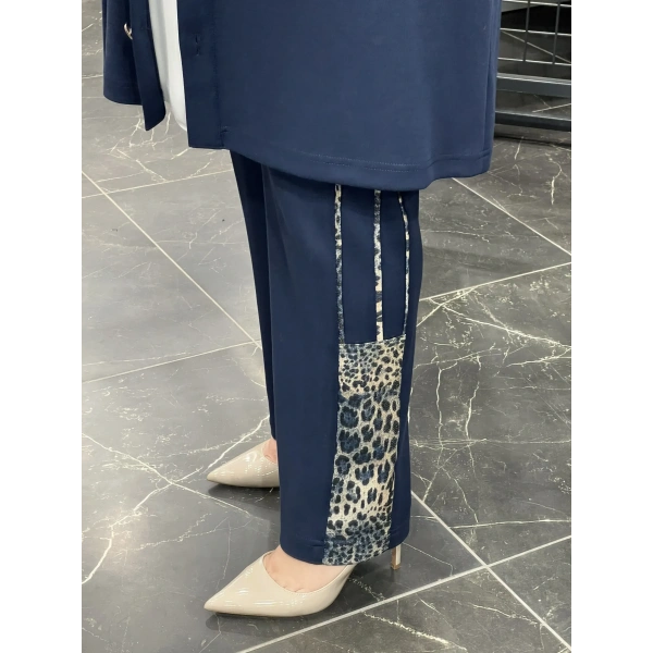 MEVA BY PUREVA Leopar Ceketli Takım