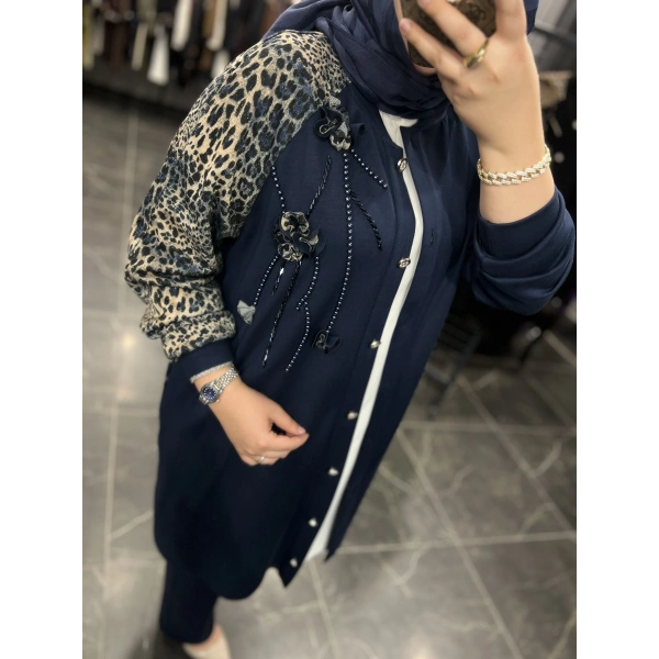 MEVA BY PUREVA Leopar Ceketli Takım