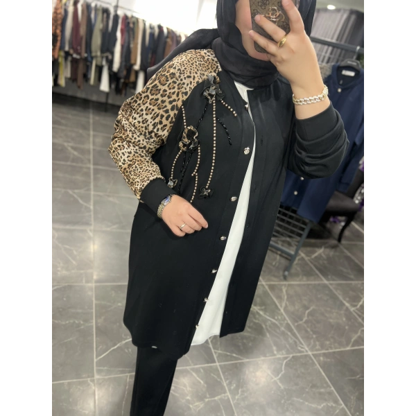 MEVA BY PUREVA Leopar Ceketli Takım