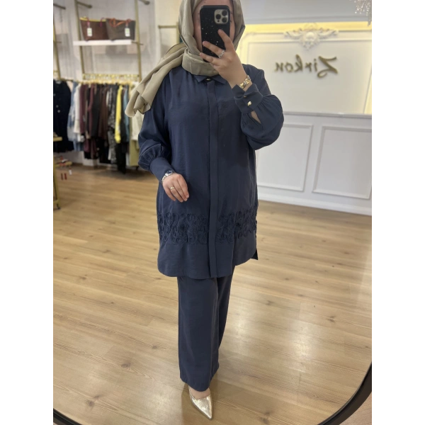 MEVA BY PUREVA Rokoko Nakışlı Takım