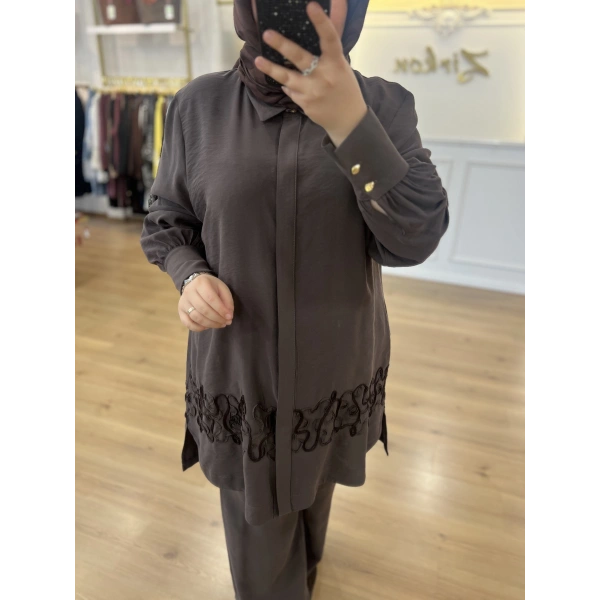 MEVA BY PUREVA Rokoko Nakışlı Takım