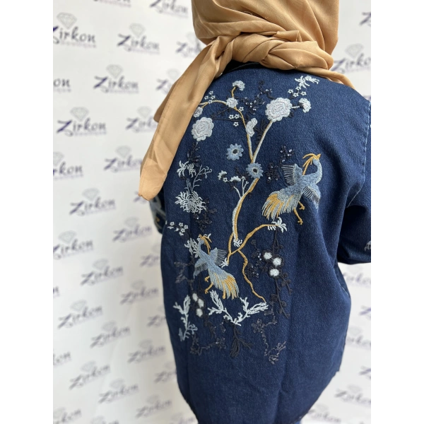 Nakışlı Kot Takım