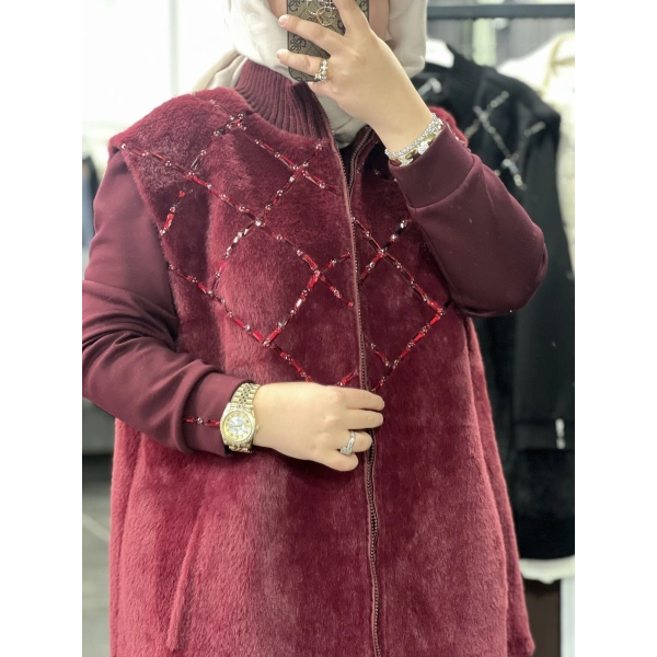 Pureva Baklava Taşlı Üçlü Takım