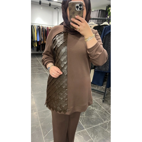 Pureva Derili Tunik Takım