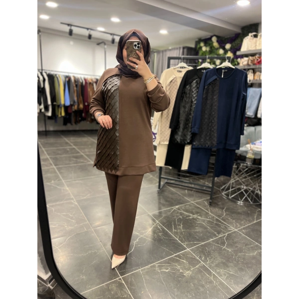 Pureva Derili Tunik Takım