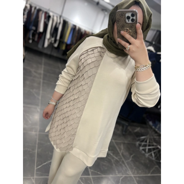 Pureva Derili Tunik Takım