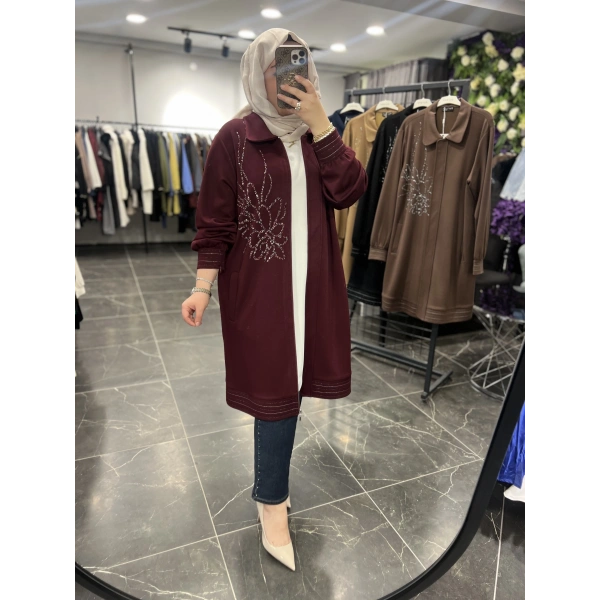 Pureva Püskürtme Taşlı Giyçık