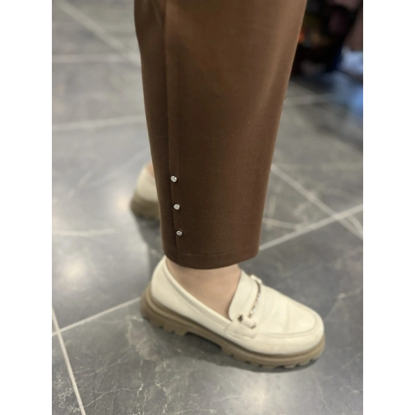 Pureva Zımbalı Simli Yelekli Üçlü Takım