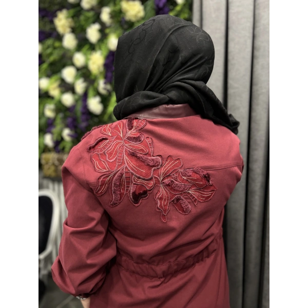 SBL Güpürlü Nakışlı Gabardin Takım