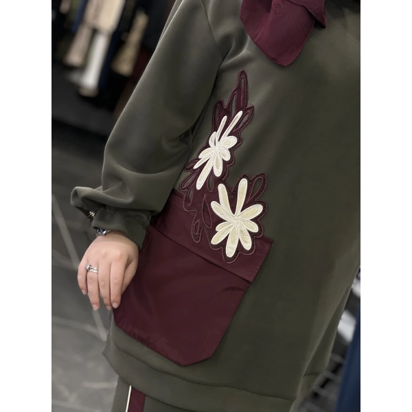 SBL Nakışlı Tunik Oysho Takım