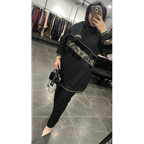 Solis Broşlu Taşlı Takım