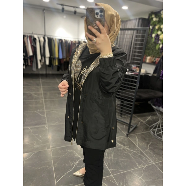 Solis Taşlı Ceketli İçlikli Takım