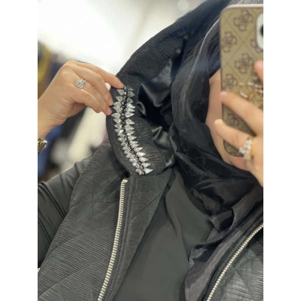 Solis Taşlı Kapitone Yelek