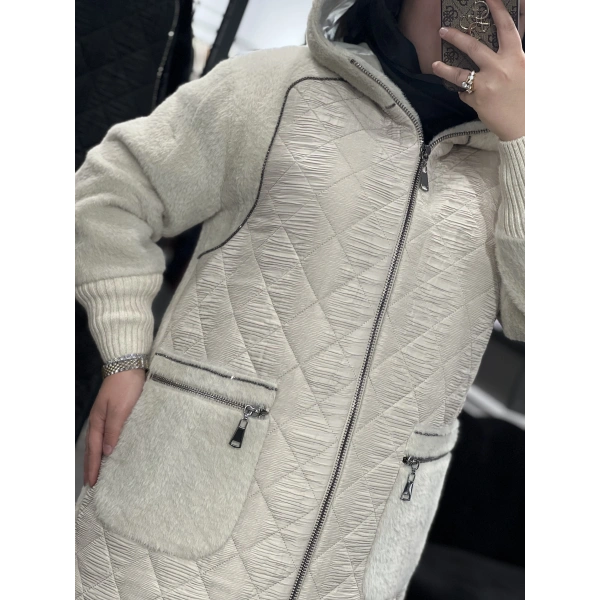 Solis Taşlı Kapitoneli Angora Kaban