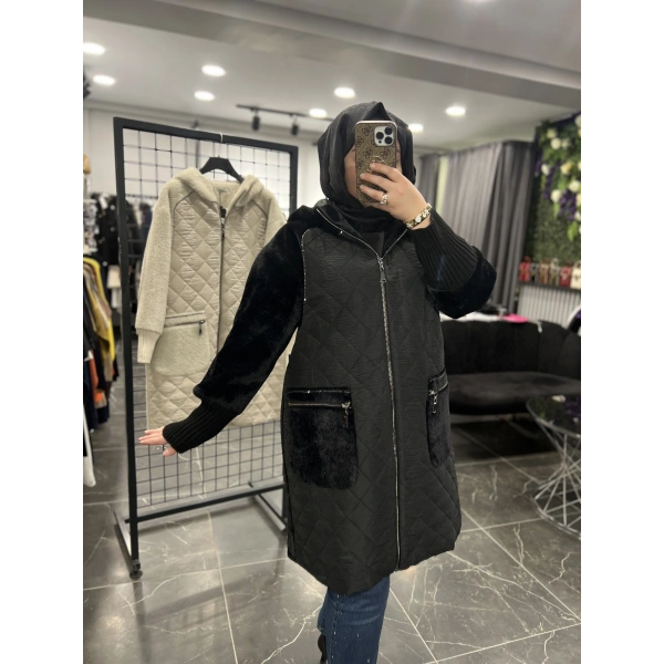 Solis Taşlı Kapitoneli Angora Kaban