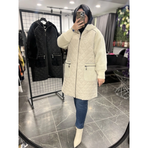 Solis Taşlı Kapitoneli Angora Kaban