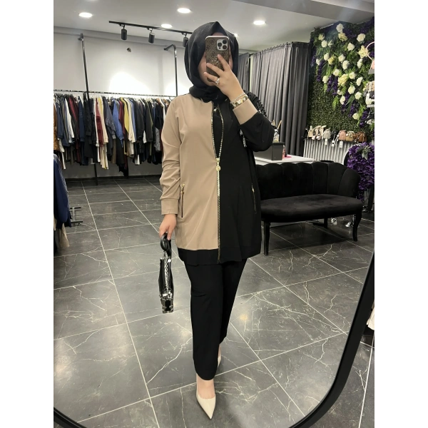 SOLİS Yaprak İşlemeli Bambu Takım