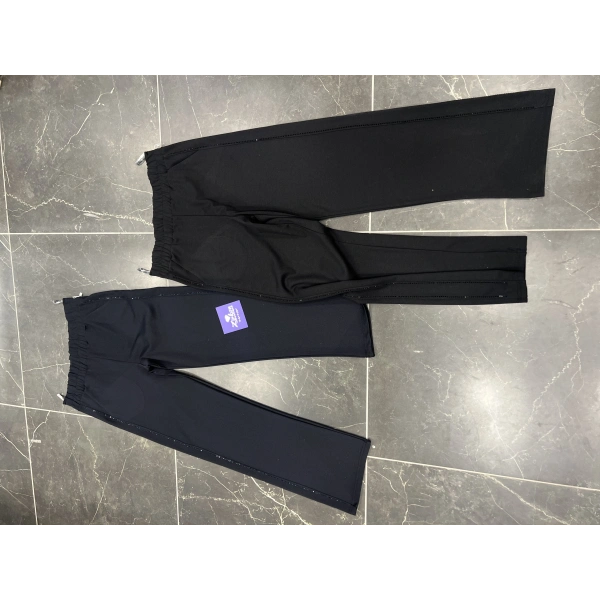 ZİRKON Çift Taşlı Çelik Örme Kalem Pantolon