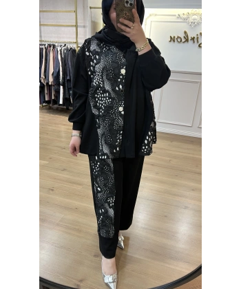 İTHAL BÜYÜK BEDEN Jakarlı Takım