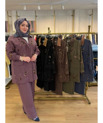 İpekdoku Nakışlı Tensel Takım