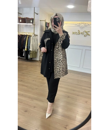 FATMA DANIŞMAN Leopar Keten Takım
