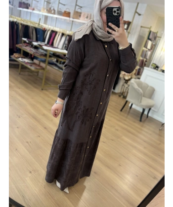 Fatma Danışman Rokoko Pamuklu Elbise