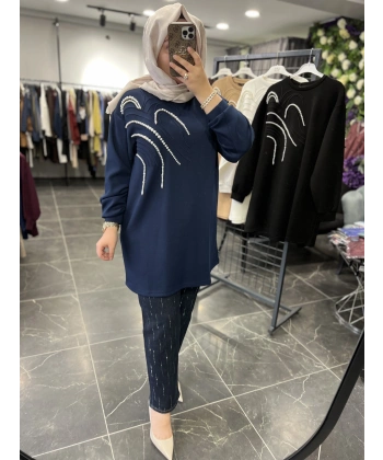 Levidor Saçak İncili Sweat