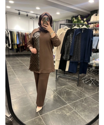 Pureva Derili Tunik Takım