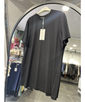 Pureva Fitilli Penye İçlik Yarım Kollu