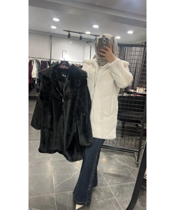 Solis Boncuk Saçaklı Angora Kaban