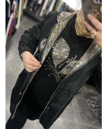 Solis Taşlı Ceketli İçlikli Takım