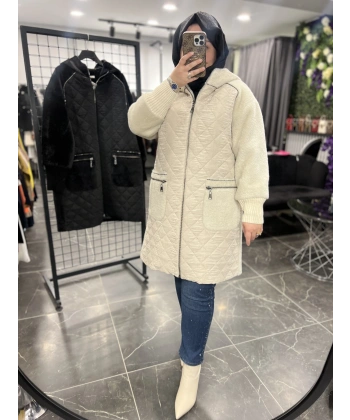 Solis Taşlı Kapitoneli Angora Kaban