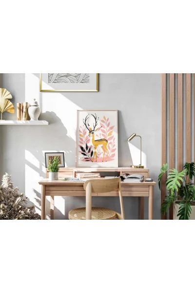 Bambi Duvar Posteri | A2, A3, A4 Boyutlarında Çerçeveli ve Çerçevesiz Duvar Tablosu Seçenekleri, Çocukluk Hayalleri Koleksiyonu