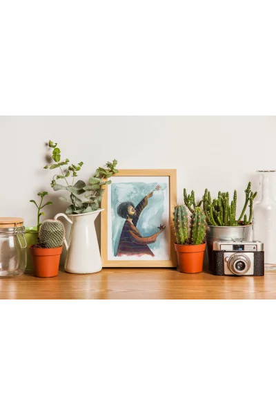 Bay Yıldız Duvar Posteri | A2, A3, A4 Boyutlarında Çerçeveli ve Çerçevesiz Duvar Tablosu Seçenekleri, Çocukluk Hikayeleri Koleksiyonu