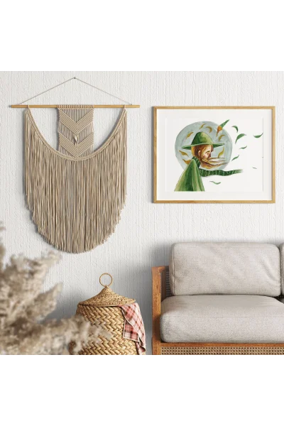 52 Mavi Duvar Tablosu | A2, A3, A4 Boyutlarında Çerçeveli ve Çerçevesiz Seçenekler, Çocukluk Hikayeleri Koleksiyonu