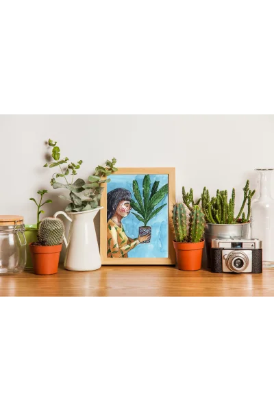 Bilgi Mi Şevkat Mi Duvar Tablosu | A2, A3, A4 Boyutlarında Çerçeveli ve Çerçevesiz Seçenekler, Çocukluk Hikayeleri Koleksiyonu