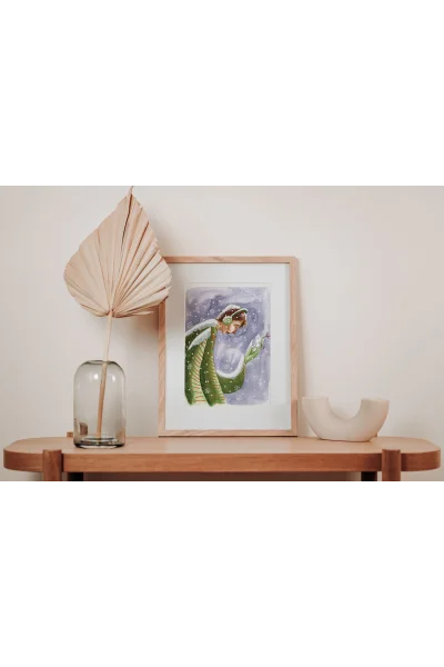 Eldeki Hayaller Art Duvar Tablosu | A2, A3, A4 Boyutlarında Çerçeveli ve Çerçevesiz Seçenekler, Çocukluk Hikayeleri Koleksiyonu