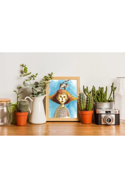 Agresif Mutualizm Duvar Posteri | A2, A3, A4 Boyutlarında Çerçeveli ve Çerçevesiz Duvar Tablosu Seçenekleri, Çocukluk Hikayeleri Koleksiyonu