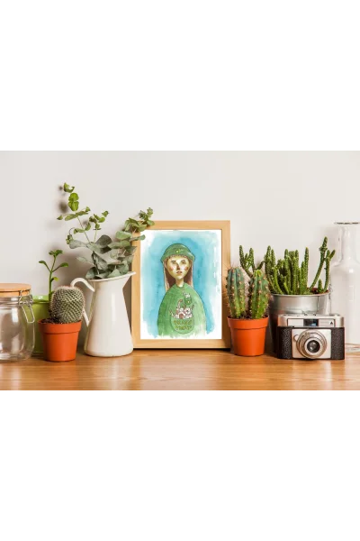 Kitten Party Duvar Posteri | A2, A3, A4 Boyutlarında Çerçeveli ve Çerçevesiz Duvar Tablosu Seçenekleri, Çocukluk Hikayeleri Koleksiyonu