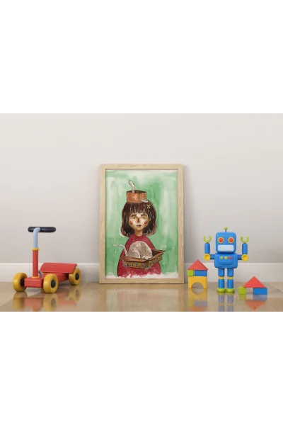 Lets Play Duvar Posteri | A2, A3, A4 Boyutlarında Çerçeveli ve Çerçevesiz Duvar Tablosu Seçenekleri, Çocukluk Hikayeleri Koleksiyonu