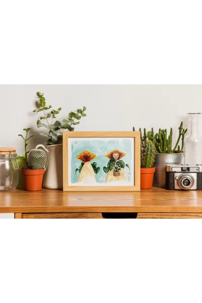 Mathilda Duvar Posteri | A2, A3, A4 Boyutlarında Çerçeveli ve Çerçevesiz Duvar Tablosu Seçenekleri, Çocukluk Hikayeleri Koleksiyonu