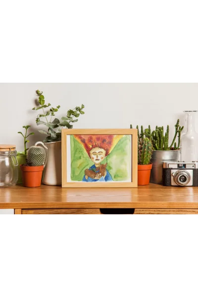 Hayal mi Gerçek mi Duvar Posteri | A2, A3, A4 Boyutlarında Çerçeveli ve Çerçevesiz Duvar Tablosu Seçenekleri, Çocukluk Hikayeleri Koleksiyonu