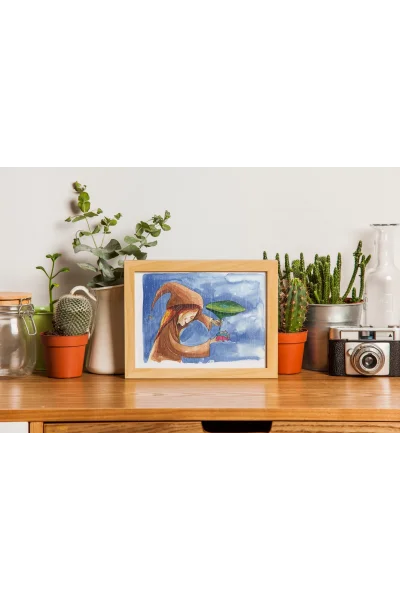 Kahraman Duvar Posteri | A2, A3, A4 Boyutlarında Çerçeveli ve Çerçevesiz Duvar Tablosu Seçenekleri, Çocukluk Hikayeleri Koleksiyonu