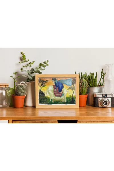 Filler ve Yollar Duvar Posteri | A2, A3, A4 Boyutlarında Çerçeveli ve Çerçevesiz Duvar Tablosu Seçenekleri, Çocukluk Hikayeleri Koleksiyonu