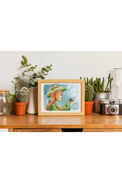 Fotoğraf Karesi Duvar Posteri | A2, A3, A4 Boyutlarında Çerçeveli ve Çerçevesiz Duvar Tablosu Seçenekleri, Çocukluk Hikayeleri Koleksiyonu