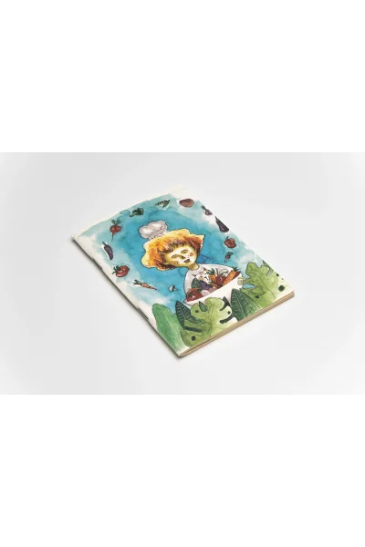 Küçük Boy Çizim Not Defteri, Çocukluk Hikayeleri Koleksiyonu, Domates Biber Patlıcan