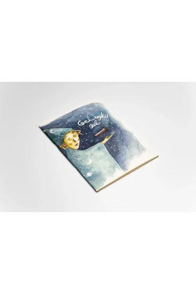 Büyük Boy Çizim Not Defteri, Çocukluk Hikayeleri Koleksiyonu, Gel Uyku Gel