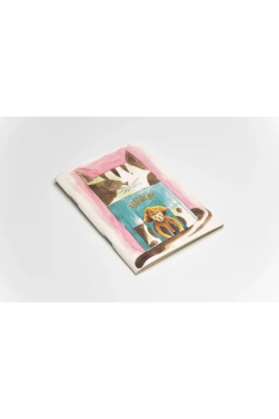 Küçük Boy Çizim Not Defteri, Çocukluk Hikayeleri Koleksiyonu, Süper Kedi