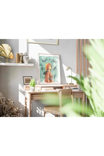 Korkular Duvar Posteri | A2, A3, A4 Boyutlarında Çerçeveli ve Çerçevesiz Duvar Tablosu Seçenekleri, Yetişkinlik Hisleri Koleksiyonu