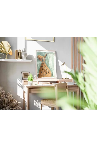 Karnımdaki Sancılar Duvar Posteri | A2, A3, A4 Boyutlarında Çerçeveli ve Çerçevesiz Duvar Tablosu Seçenekleri, Yetişkinlik Hisleri Koleksiyonu